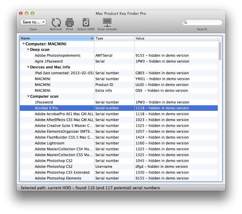 Key finder for mac free download